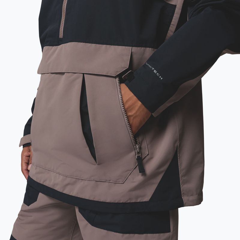 Kurtka snowboardowa męska Columbia Coreshot Shell Anorak iron/black 8