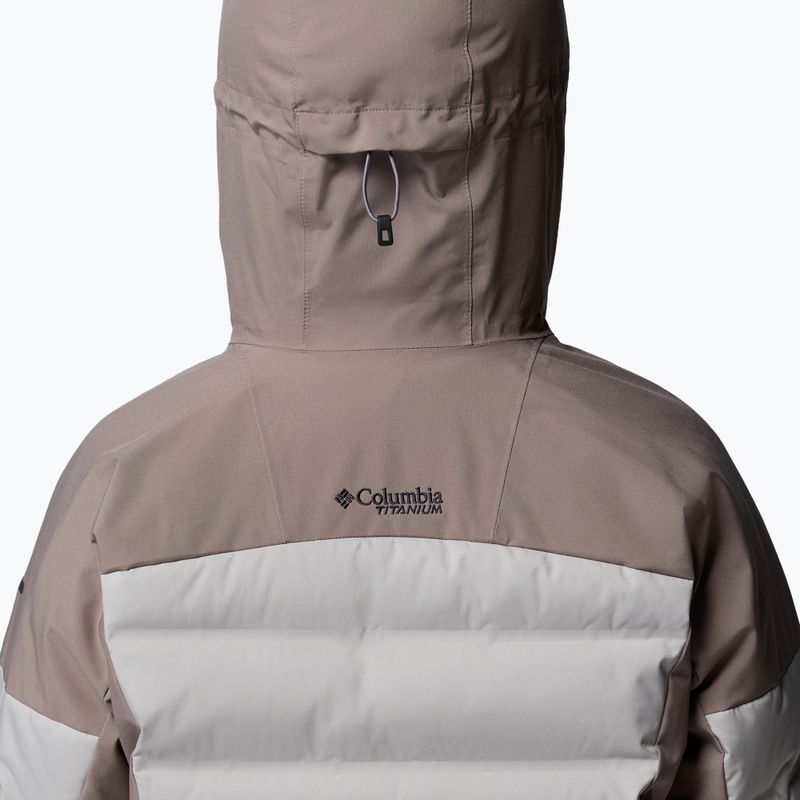 Kurtka narciarska damska Columbia Glacier Ridge Down iron/flint grey 8