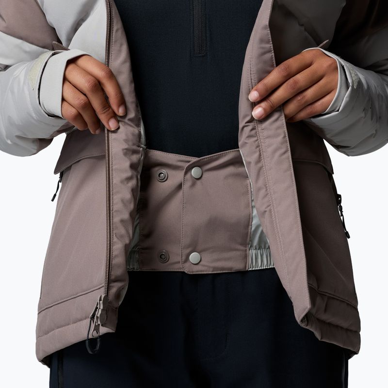 Kurtka narciarska damska Columbia Glacier Ridge Down iron/flint grey 12