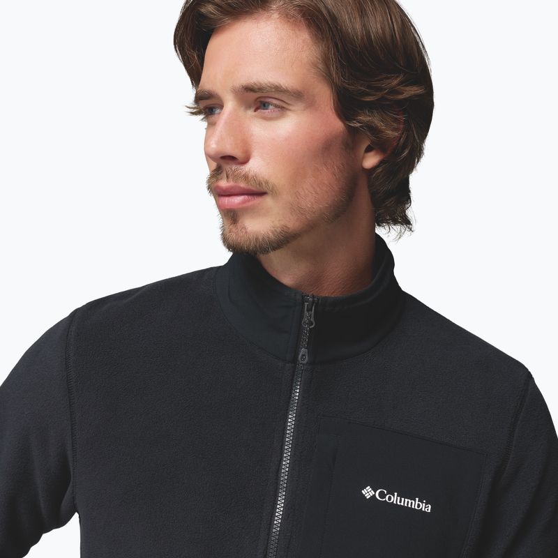 Bluza polarowa męska Columbia Pacific Arch 200 1/2 Zip Fleece Black 5