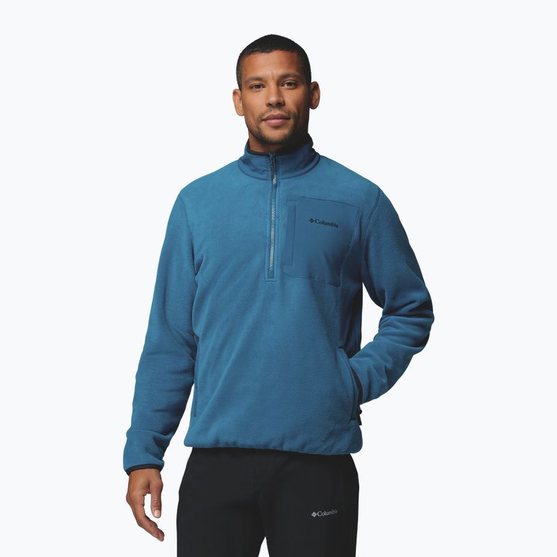 Bluza polarowa męska Columbia Pacific Arch 200 1/2 Zip Fleece Phoenix Blue 4