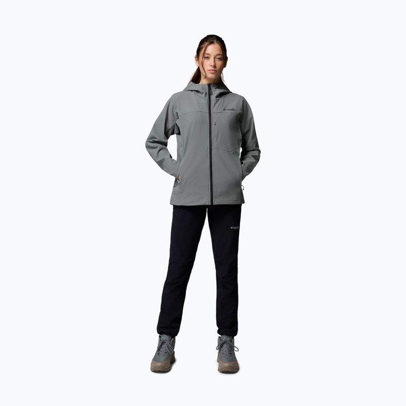 Kurtka softshell damska Columbia Tennen Mountain Hooded Softshell sedona sage 2