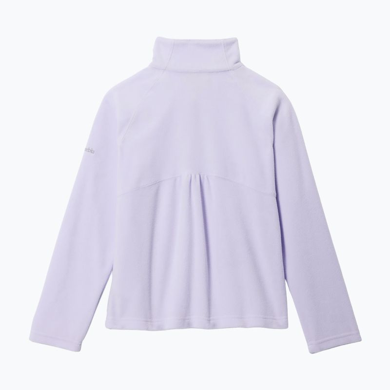 Bluza polarowa dziecięca Columbia Glacial Fleece Half Zip Purple Tint 2