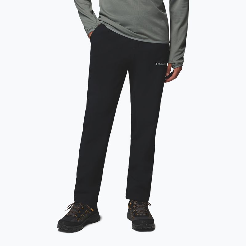 Spodnie wspinaczkowe męskie Columbia Essential Hike Warm black 3