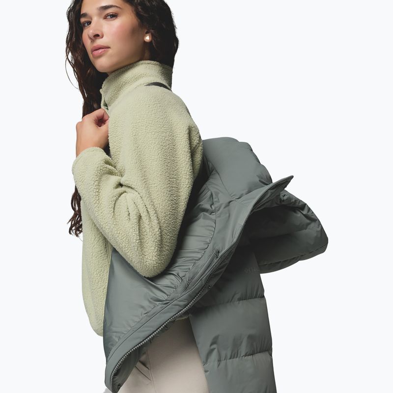 Kurtka puchowa damska Columbia Amaze Puff Hooded Sedona Sage 6