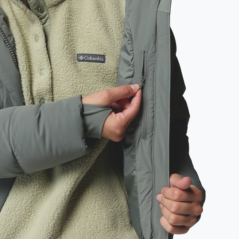 Kurtka puchowa damska Columbia Amaze Puff Hooded Sedona Sage 10