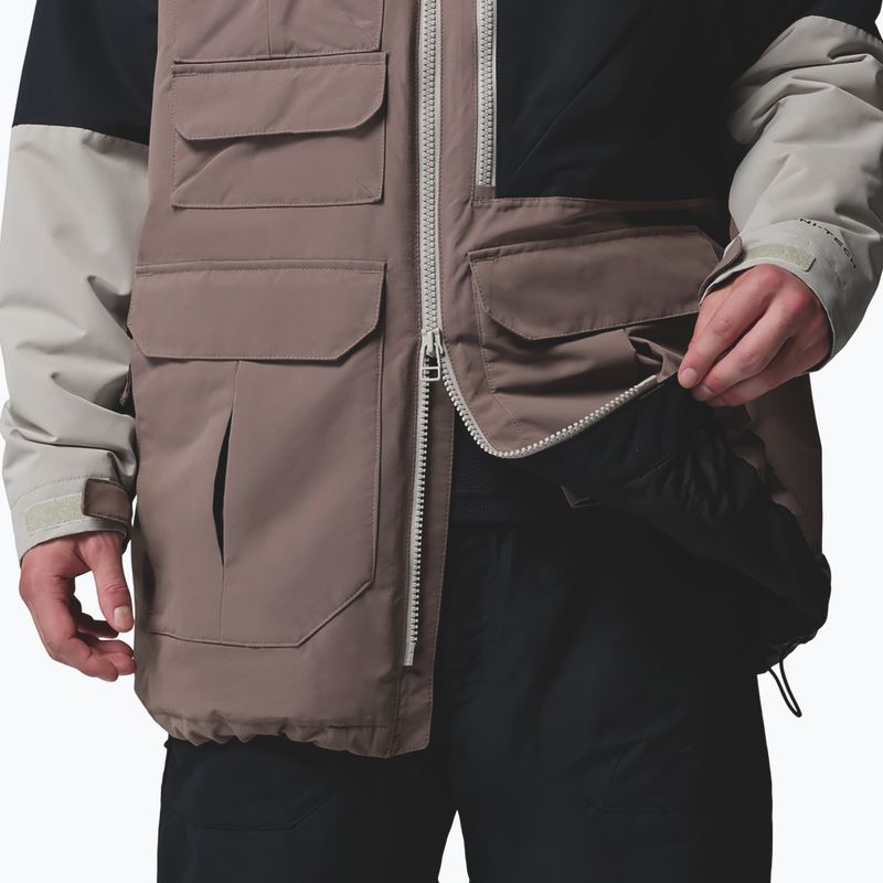 Kurtka snowboardowa męska Columbia Coreshot iron/black/flint grey 9