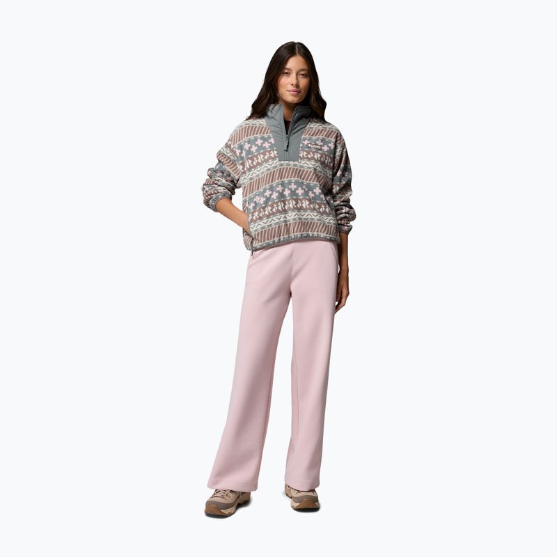 Bluza polarowa damska Columbia Sequoia Grove II Printed Half Zip Iron Wizard Island 2