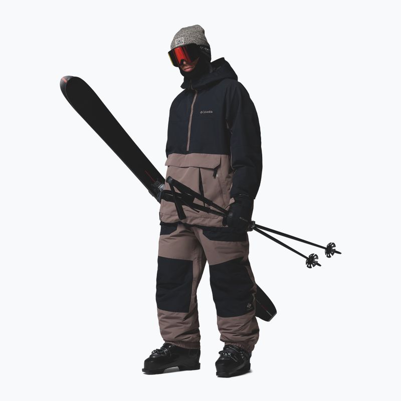Spodnie snowboardowe męskie Columbia Coreshot iron/black 2