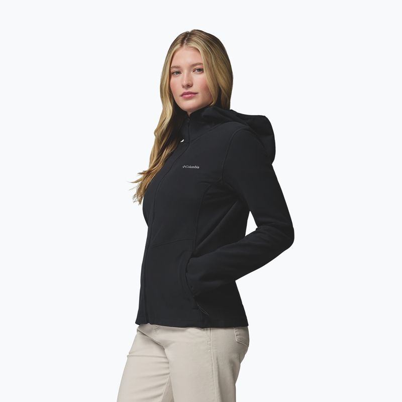 Kurtka damska Columbia Star Valley Hooded Full Zip black 5