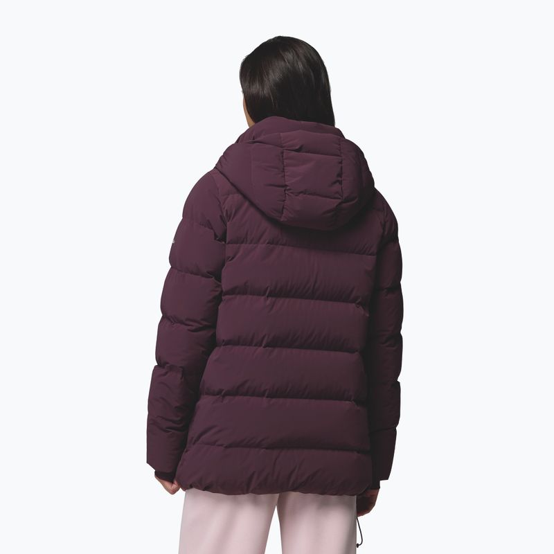 Kurtka puchowa damska Columbia Amaze Puff Mid Hooded moonvista 3