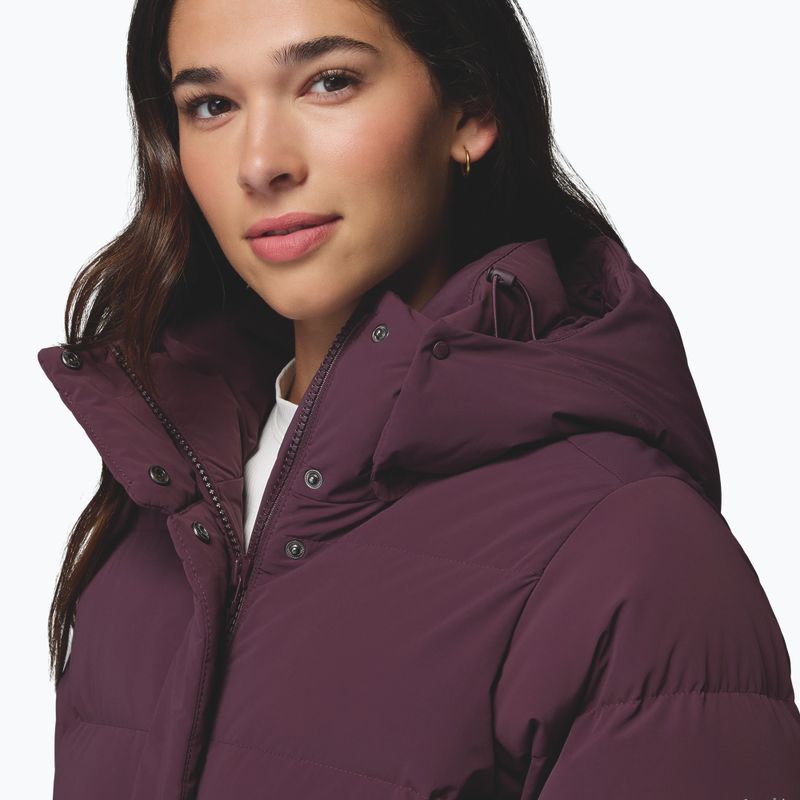 Kurtka puchowa damska Columbia Amaze Puff Mid Hooded moonvista 9