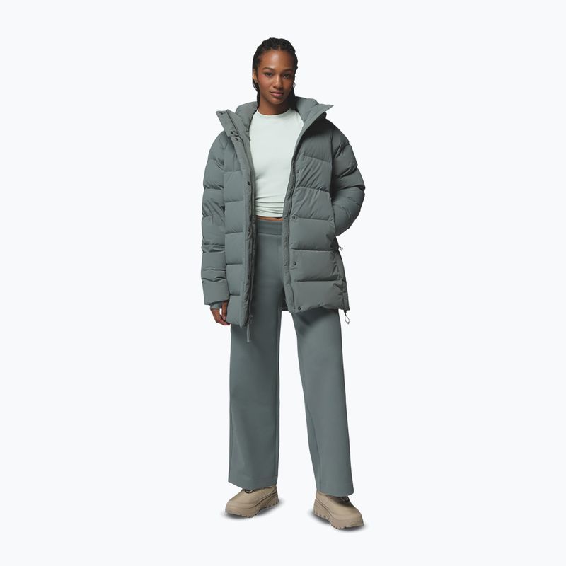 Kurtka puchowa damska Columbia Amaze Puff Mid Hooded sedona sage 2