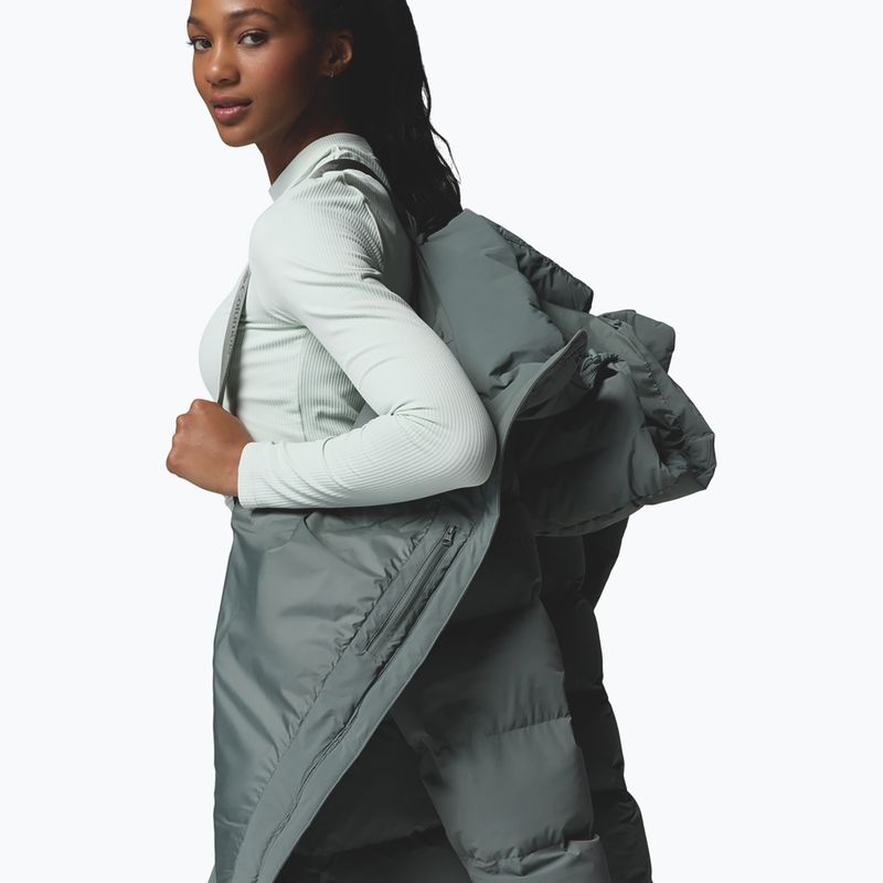 Kurtka puchowa damska Columbia Amaze Puff Mid Hooded sedona sage 7