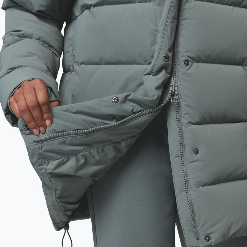 Kurtka puchowa damska Columbia Amaze Puff Mid Hooded sedona sage 13