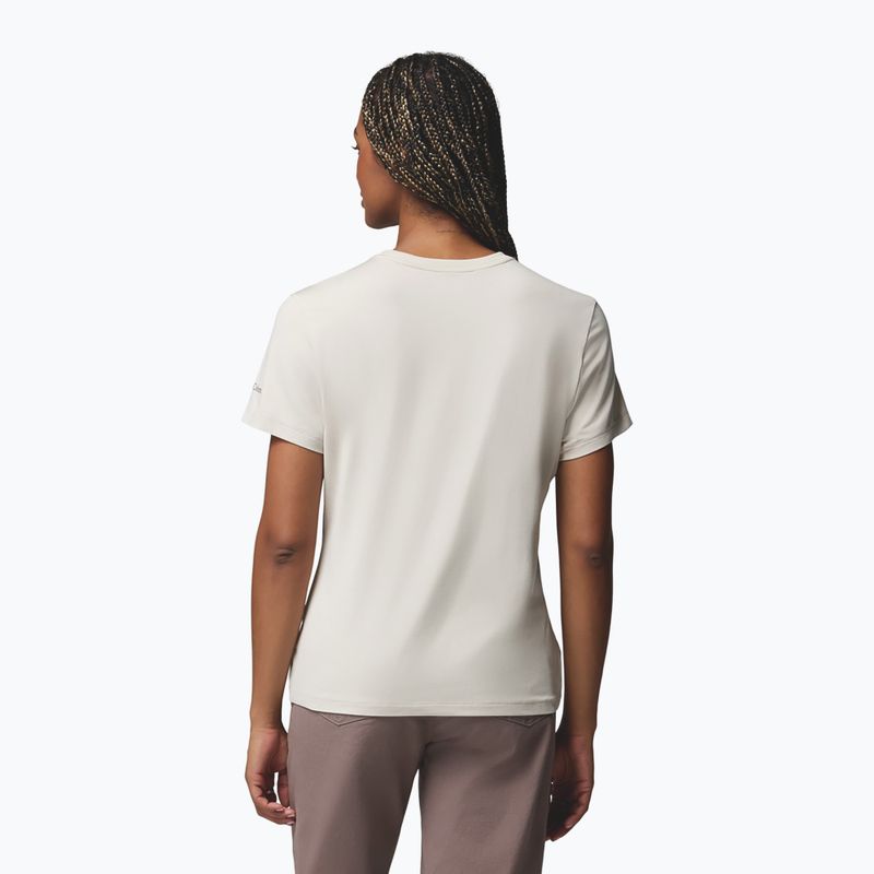 Koszulka damska Columbia Parsons Point Graphic Tee dark stone heather/treescape 3