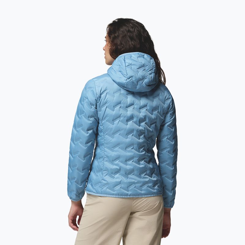 Kurtka puchowa damska Columbia Delta Ridge II Down Hooded rainy day 3