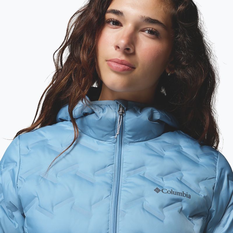 Kurtka puchowa damska Columbia Delta Ridge II Down Hooded rainy day 6