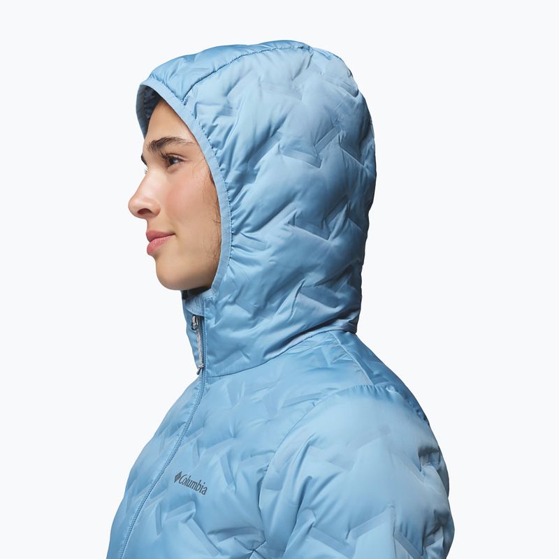 Kurtka puchowa damska Columbia Delta Ridge II Down Hooded rainy day 7