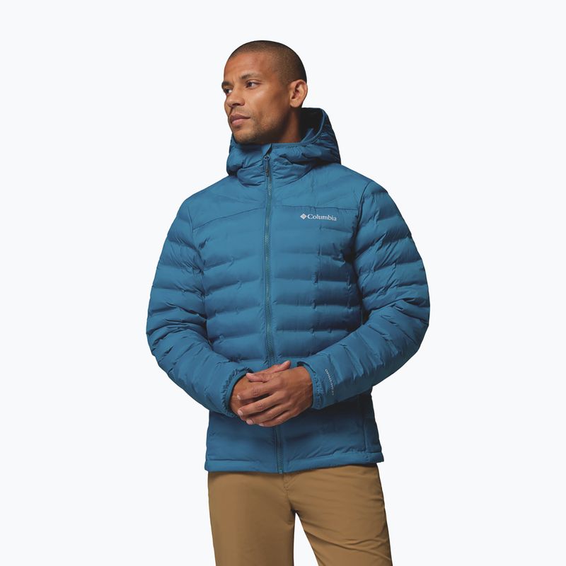 Kurtka męska Columbia Terwiliger Trail Heat Seal Hooded phoenix blue 5