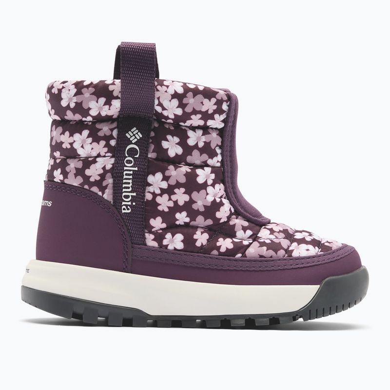 Śniegowce dziecięce Columbia Youth Snowtrot Mid Dusty Purple/Dusty Purple Posies