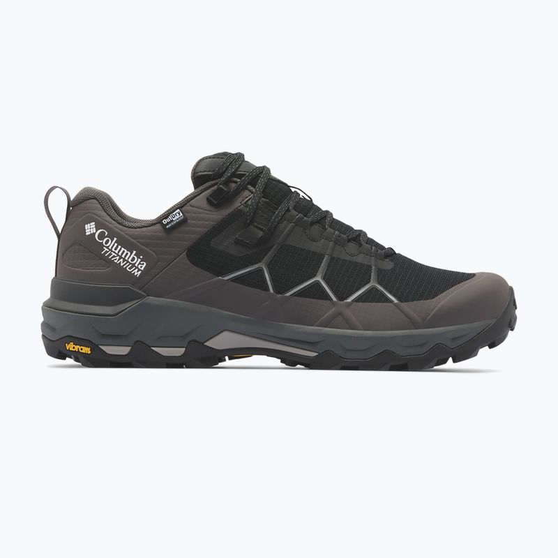 Buty turystyczne męskie Columbia Peakfreak Titanum Outdry black/ti titanium