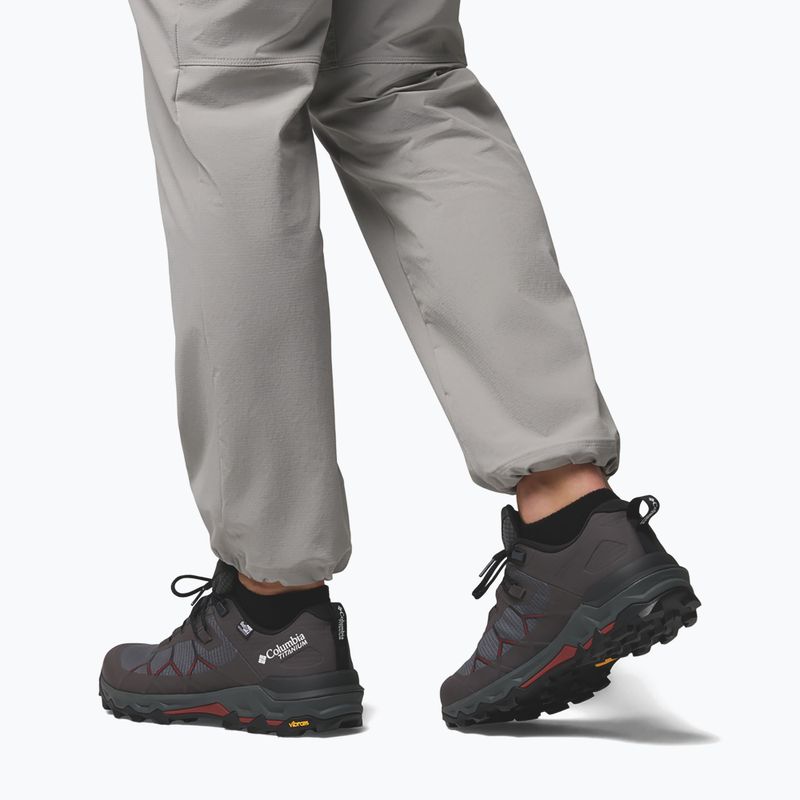 Buty turystyczne męskie Columbia Peakfreak Titanum Outdry dark grey/red oxide 6