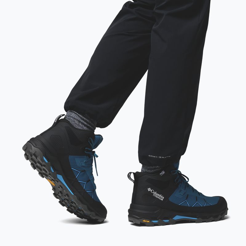 Buty trekkingowe męskie Columbia Peakfreak Titanum Outdry Mid phoenix blue/compass blue 6