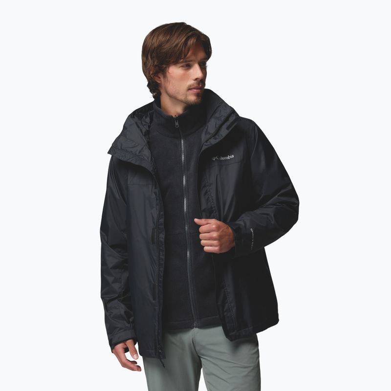Kurtka 3w1 męska Columbia Watertight Interchange black 5