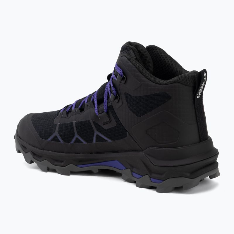 Buty trekkingowe damskie Columbia Peakfreak Titanum Outdry Mid black/purple quartz 3