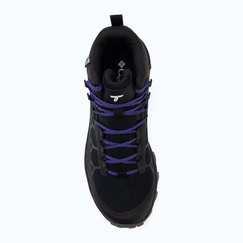 Buty trekkingowe damskie Columbia Peakfreak Titanum Outdry Mid black/purple quartz 5