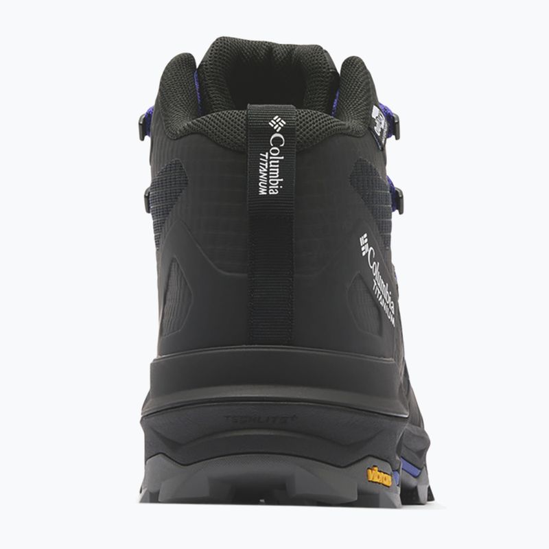 Buty trekkingowe damskie Columbia Peakfreak Titanum Outdry Mid black/purple quartz 3