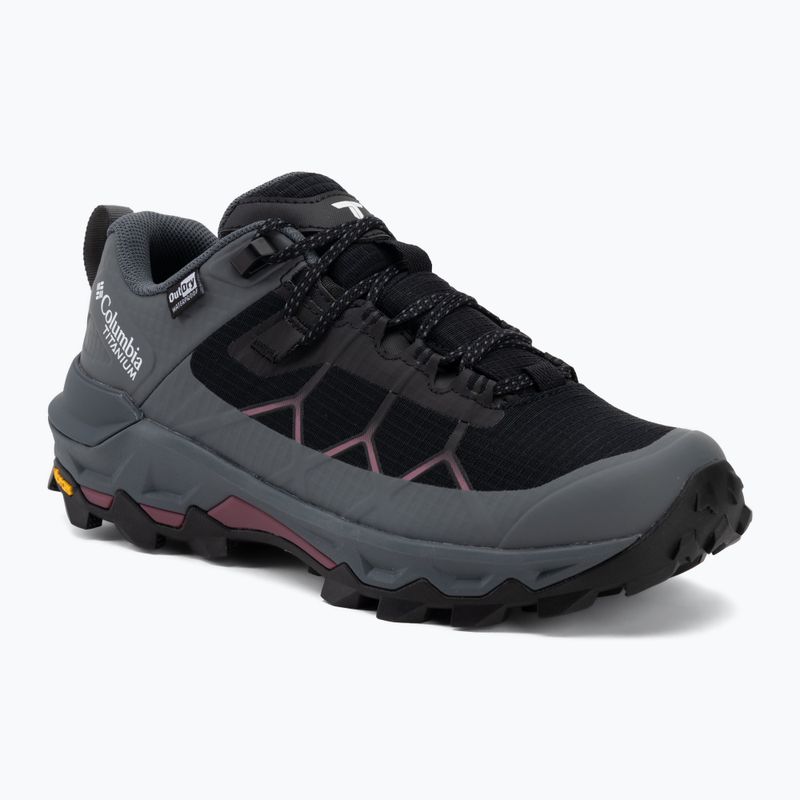 Buty trekkingowe damskie Columbia Peakfreak Titanum Outdry black/antique auve