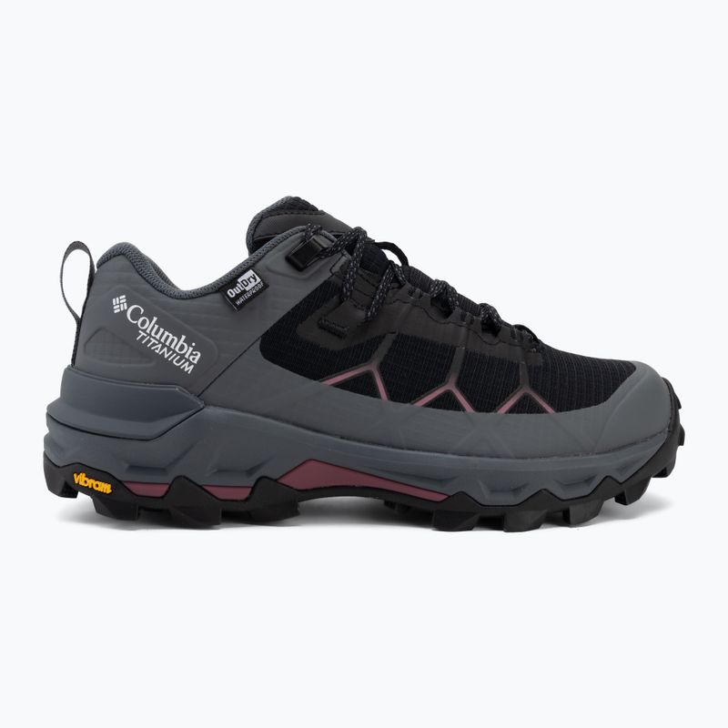 Buty trekkingowe damskie Columbia Peakfreak Titanum Outdry black/antique auve 2