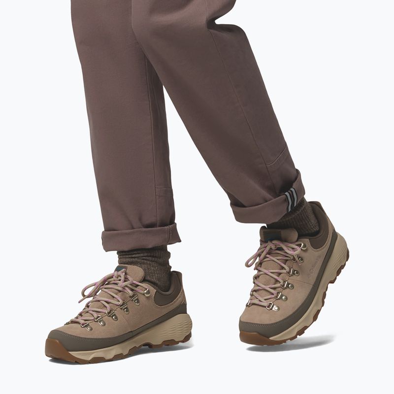 Buty trekkingowe damskie Columbia Newton Alpine Low oxford tan/foxglove 6