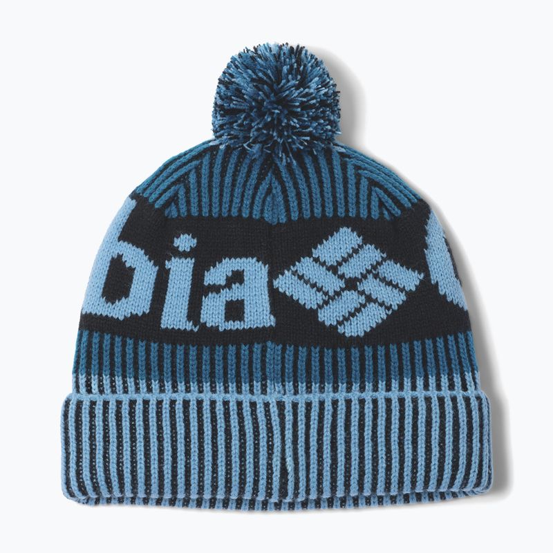 Czapka zimowa dziecięca Columbia Polar Powder III rainy day/phoenix blue/black 3