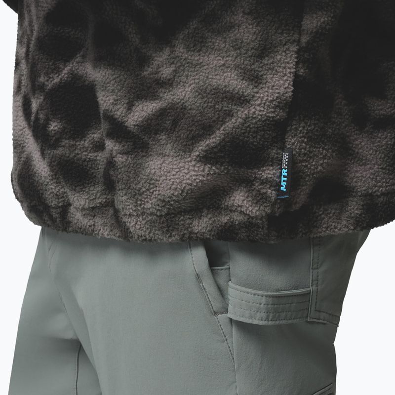 Bluza polarowa męska Columbia Timber Crest MTR Fleece Printed HZ black/icypeaks 6