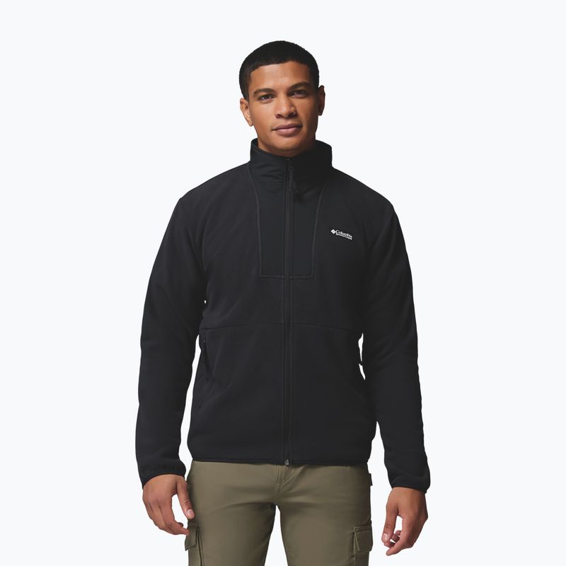 Bluza polarowa męska Columbia Sequoia Grove II Full Zip Fleece black
