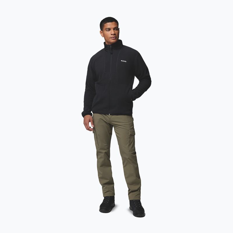 Bluza polarowa męska Columbia Sequoia Grove II Full Zip Fleece black 2