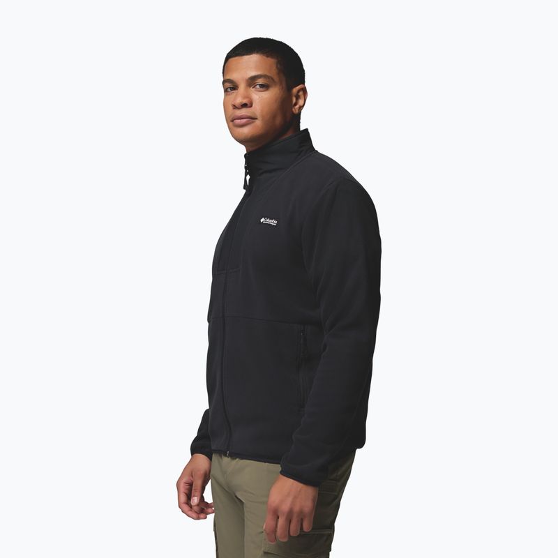 Bluza polarowa męska Columbia Sequoia Grove II Full Zip Fleece black 5