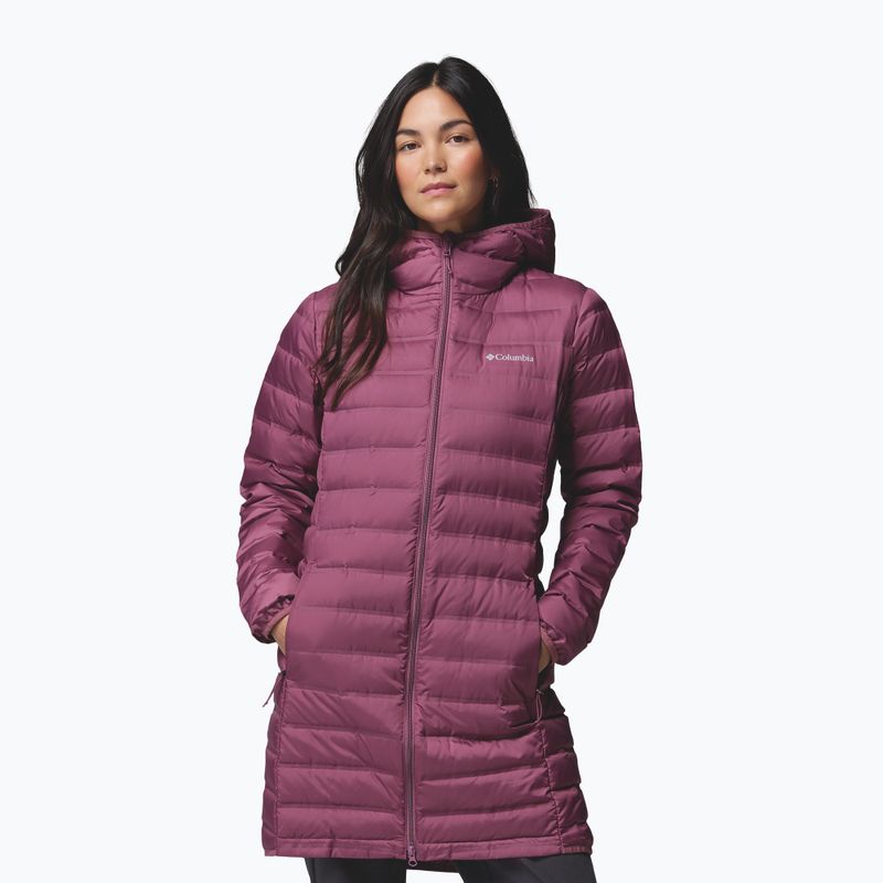 Kurtka puchowa damska Columbia Lake 22 II Down Long Hooded antique mauve
