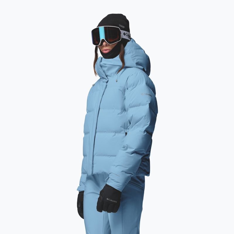 Kurtka narciarska damska Columbia Roffe Ridge Down Heat Seal rainy day 4