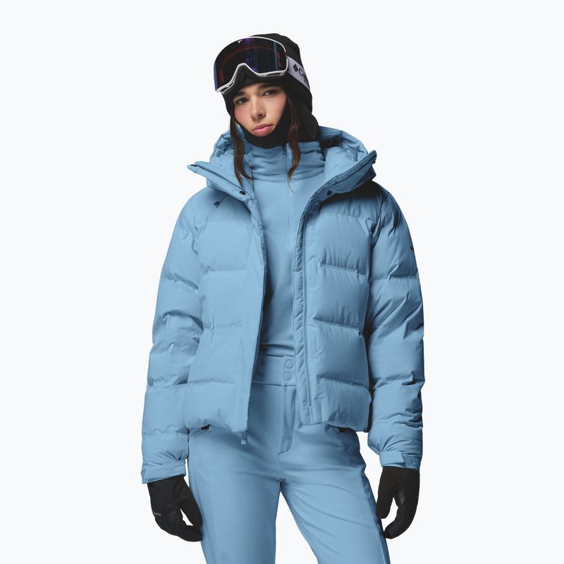 Kurtka narciarska damska Columbia Roffe Ridge Down Heat Seal rainy day 5