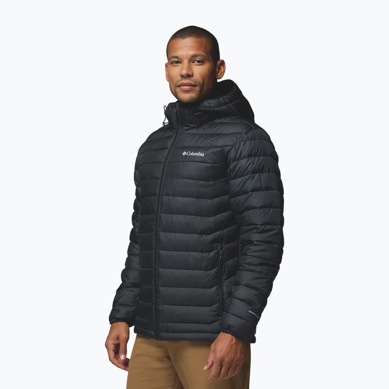 Kurtka męska Columbia Powder Lite II Hooded black ripstop 5