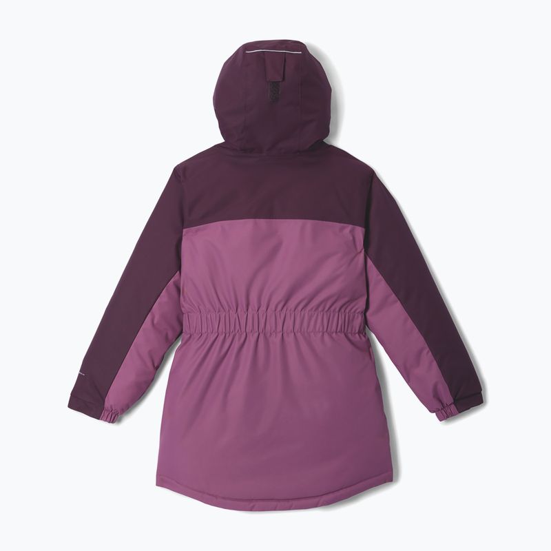 Kurtka narciarska dziecięca Columbia Hikebound II Long Insulated antique mauve/moonvista 2