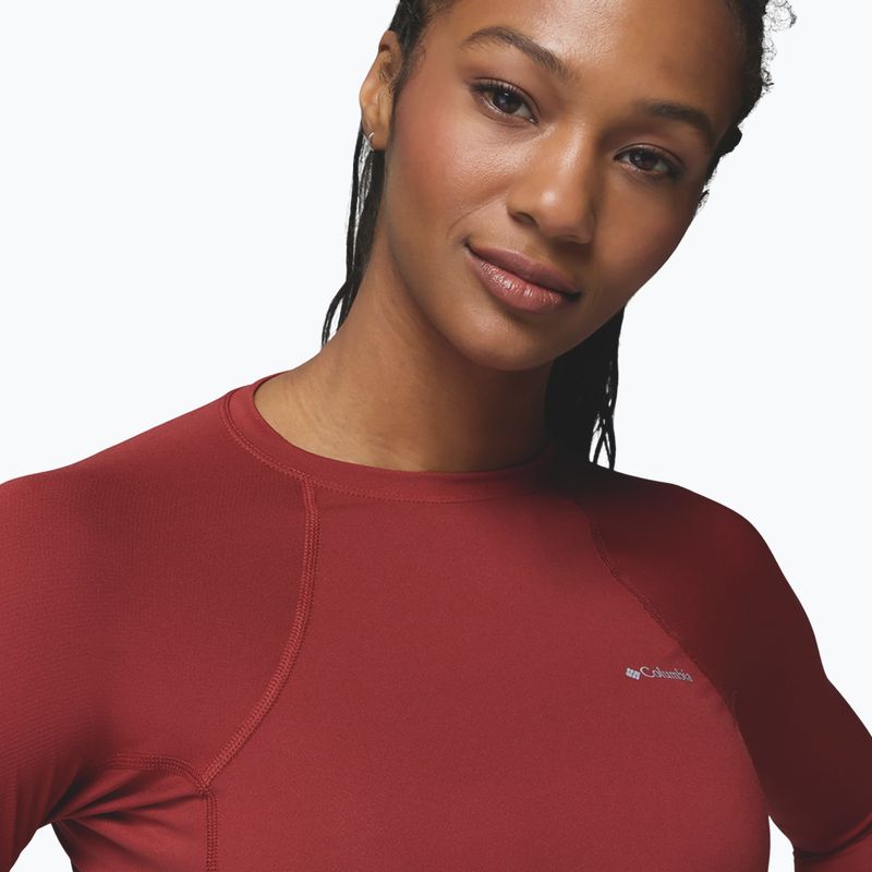 Bluza termoaktywna damska Columbia Midweight Stretch red oxide 5
