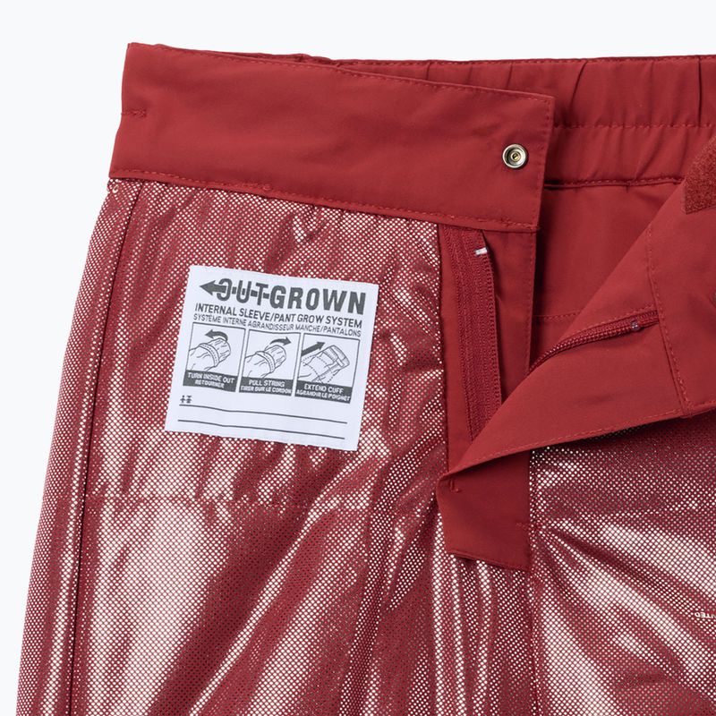 Spodnie narciarskie dziecięce Columbia Bugaboo IV red oxide 3