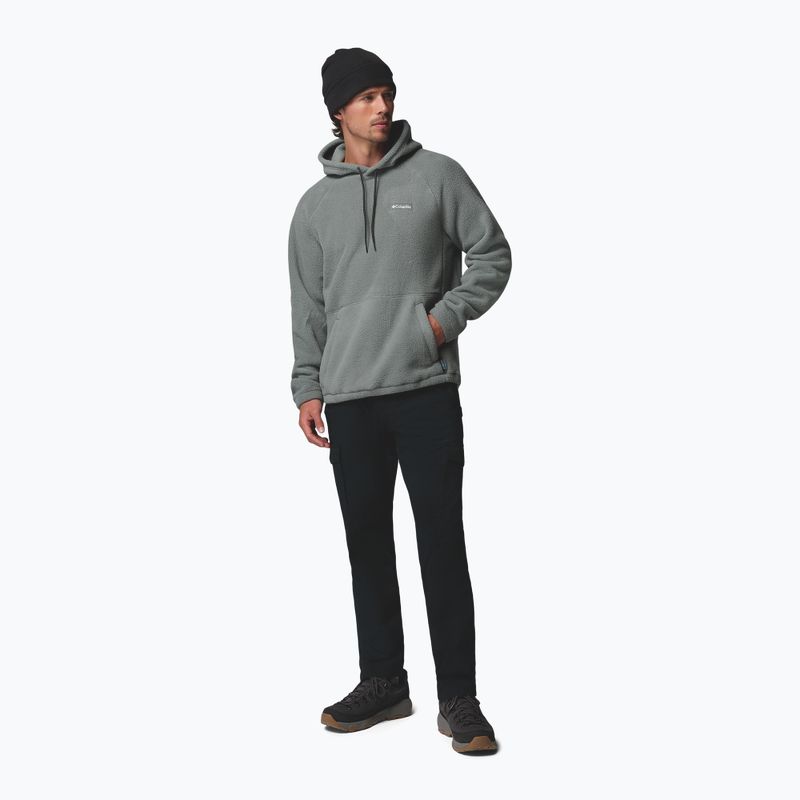 Bluza polarowa męska Columbia Timber Crest MTR Fleece Hoodie sedona sage 2