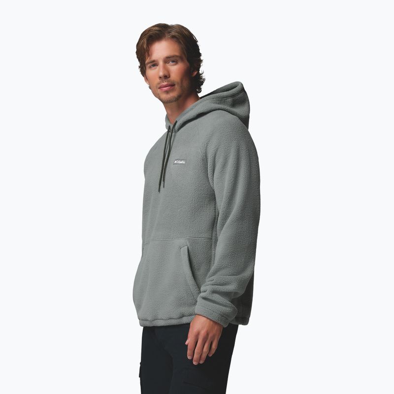 Bluza polarowa męska Columbia Timber Crest MTR Fleece Hoodie sedona sage 4