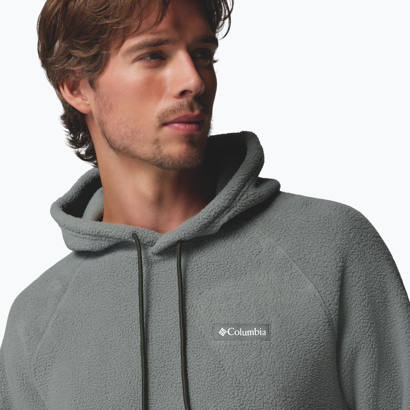 Bluza polarowa męska Columbia Timber Crest MTR Fleece Hoodie sedona sage 5